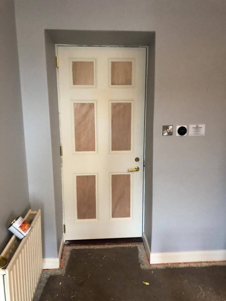 fire door panel upgrade