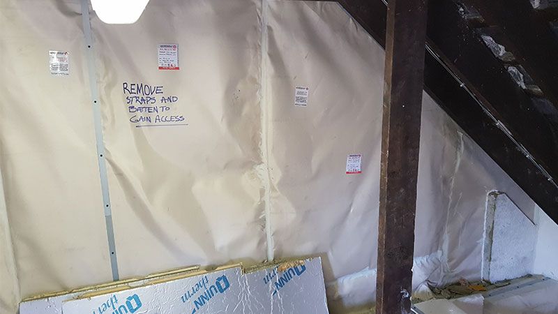 Fire Curtain installation