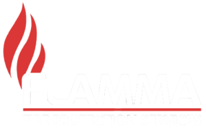 Flamma Ltd Logo; Fire Protection Services